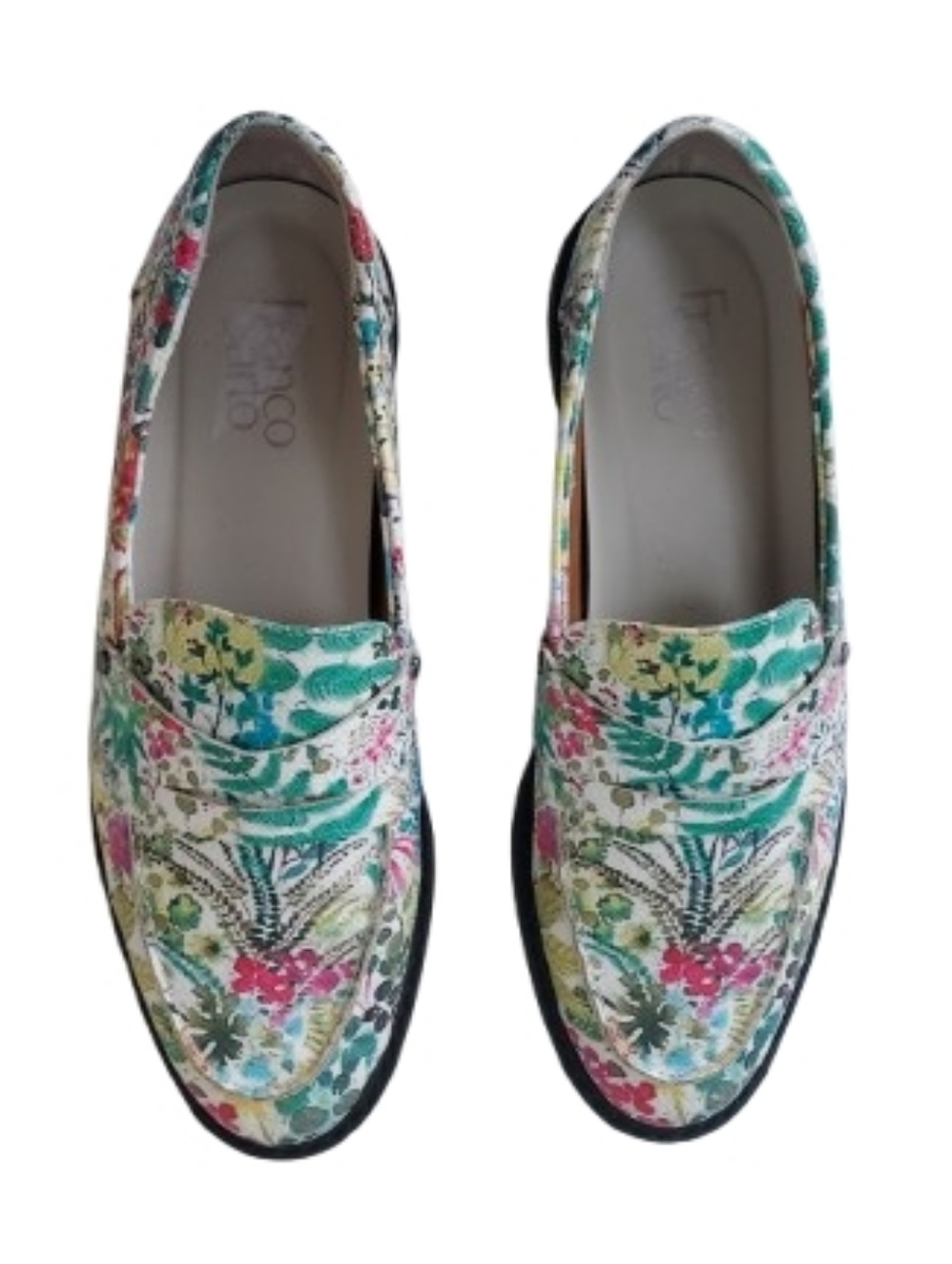 Franco Sarto NEW Cassandra Floral Loafer Slip On Shoes Size 8.5 - Picture 7 of 10